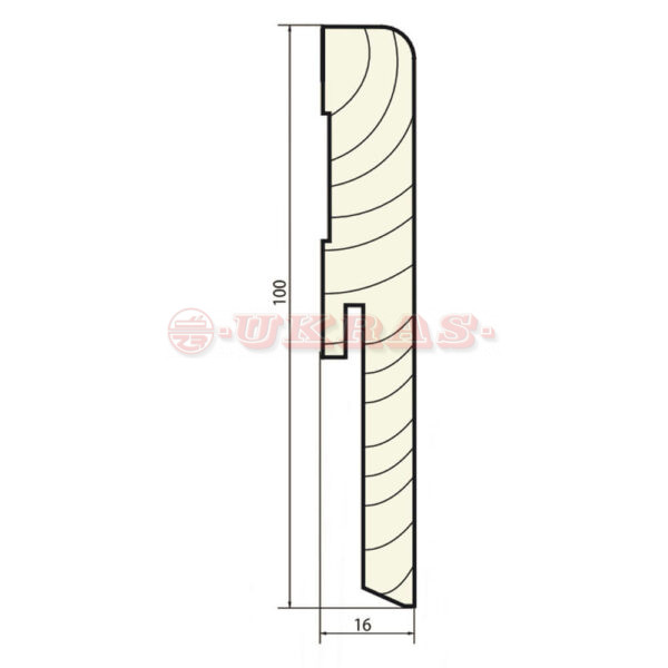 Profil FR 100x16 Hrast UV - Image 2